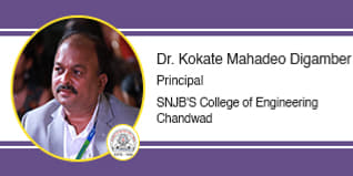 SNJB'S College of Engineering Principal: Dr. Kokate Mahadeo Digamber Interview